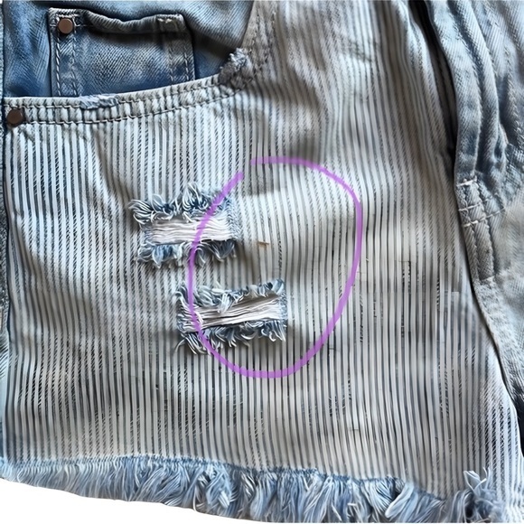 Stylish Women's Size 26 Rewash High Shorts in Los Angeles - Picture 5 of 5